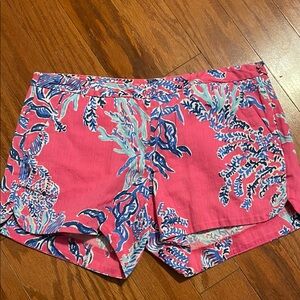 Lilly Pulitzer Pink and Blue Shorts
